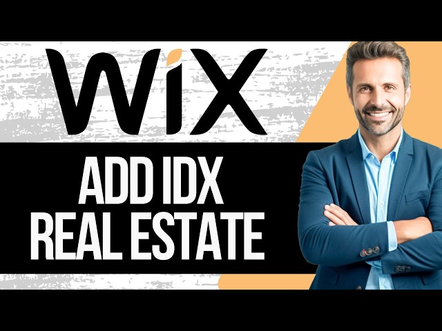 How to Add IDX to Wix Website | Real Estate