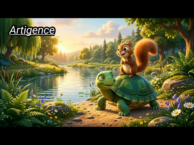 कछुआ और गिलहरी emotional story 