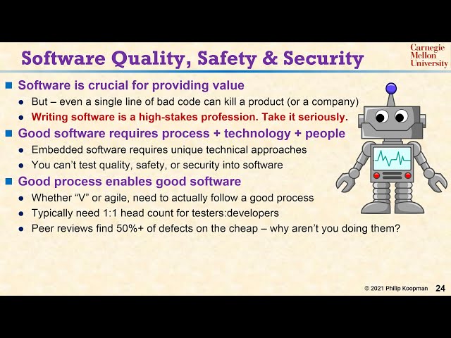 L01 24 Software Quality Safety and Security