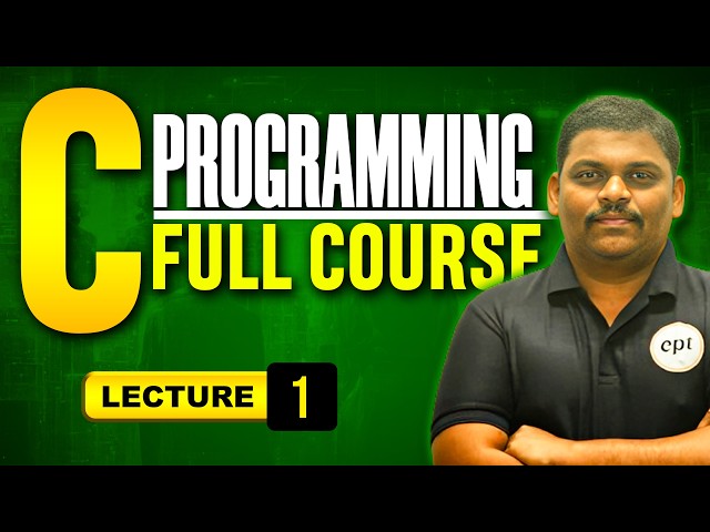 C Programming Complete Playlist for GATE 2027 | Scope of Variables in C Part-1 | Lecture-1