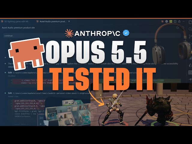 I Tested Claude Opus 5.5 — The Results Are Insane