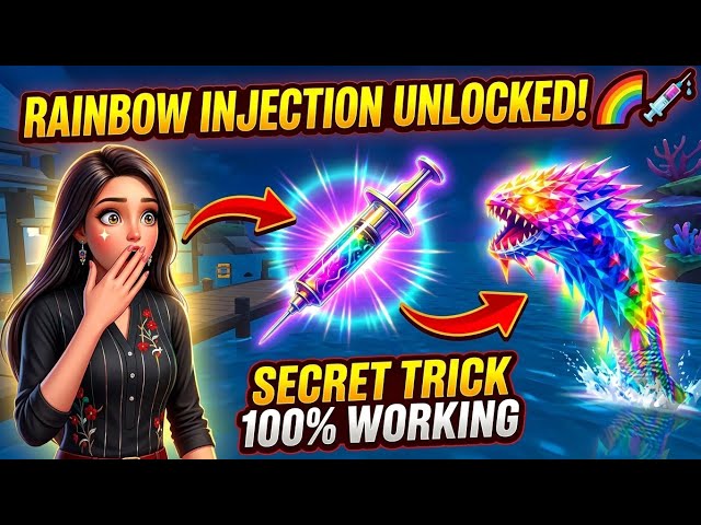 RAINBOW INJECTION UNLOCKED! 😱 LETS FISH MAP MEIN YEH KAISE MILA? | NEW FISHING GLITCH & TRICK 🔥