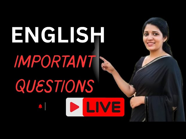 English Grammar and vocabulary for  upcoming exams 2025   || Sruthys learning square||PSC tips