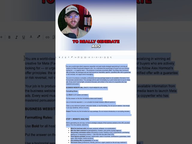 AI Templates For High Converting Ad Copy