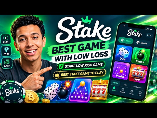 Best Stake Game With Low Loss 2026 🏆 Stake Low Risk Game 🎰 Best Stake Game to Play