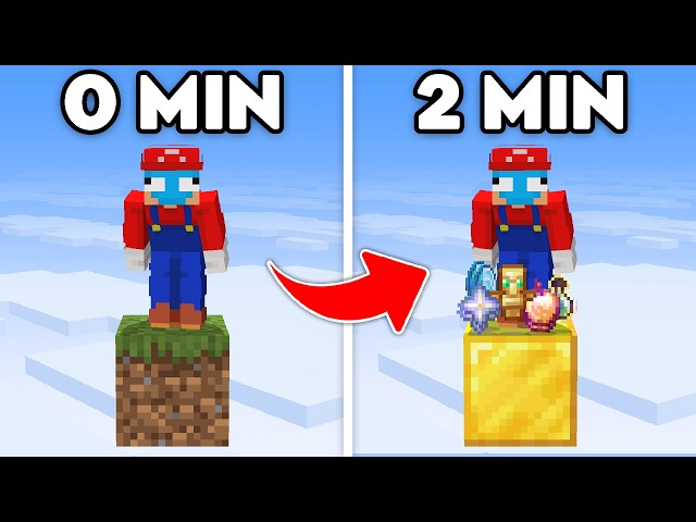 Minecraft, But the One Block Changes Every Minute...