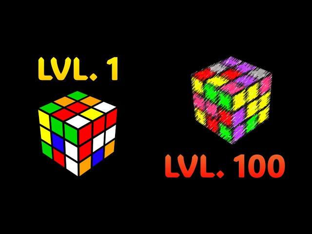 Rubik's Cube Level 1 to 100