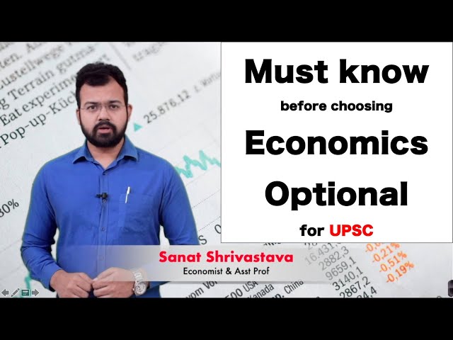 Must know before choosing Economics Optional for UPSC Civil Services | Economics Optional Strategy