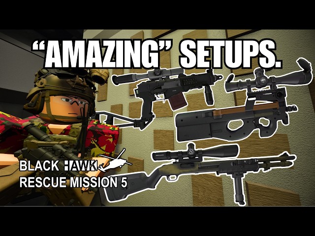 Using ABSOLUTELY STUPID Setups in PvP. | Blackhawk Rescue Mission 5