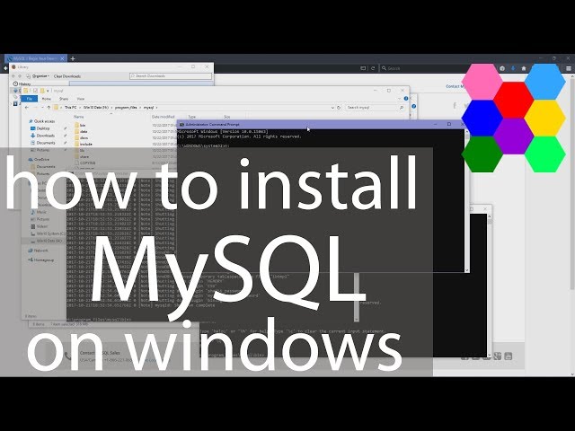 How to Install MySQL ZIP Package on Windows for Beginners (voice version)