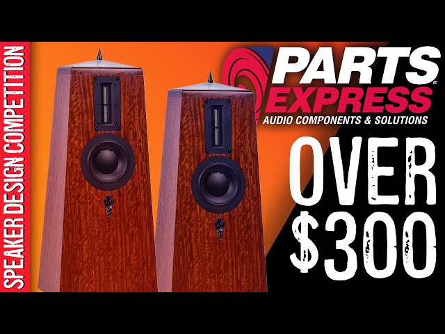 2023 Parts Express [Speaker Design Competition] - Over $300 Category