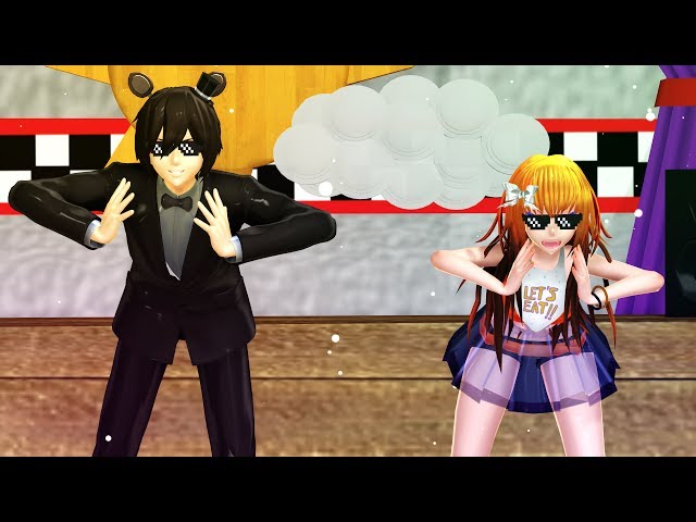 【MMD ll FNAF】I LUV IT (FreddyxChica)