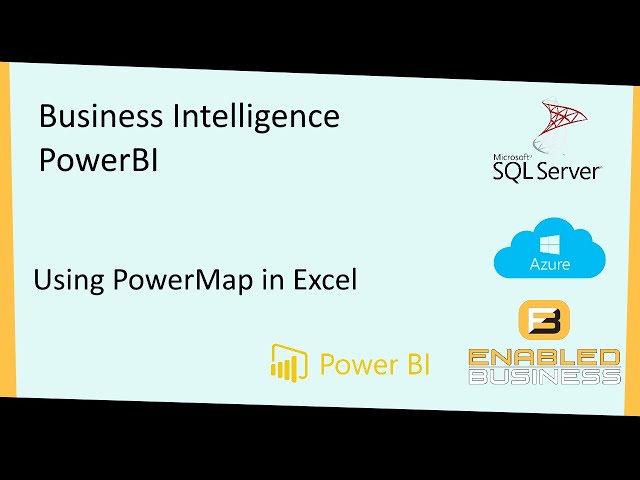 Power Map for MS Excel