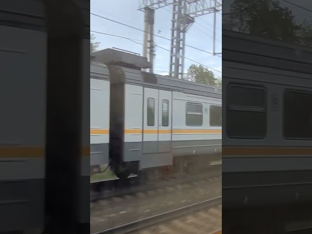 Старая электричка на Рязанском направлении