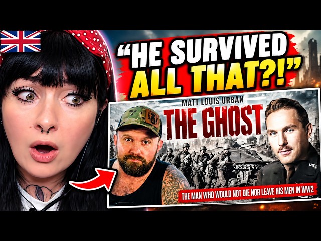 British Girl Reacts to the Most FEARED Soldier of WWII | Matt Urban