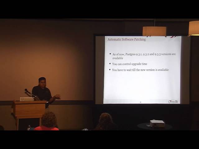 Postgres in Amazon RDS - Denish Patel