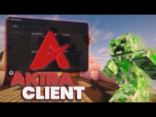 The new Visual update of akira client | Humiliating minemen users