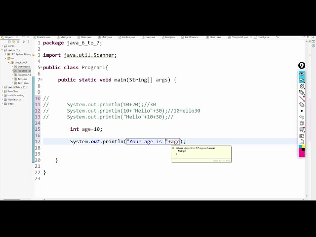 Operators in Java with Examples | Live Coding Session