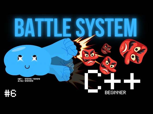 C++ for Beginners: Build a Game | Monster Class & Battle System #6