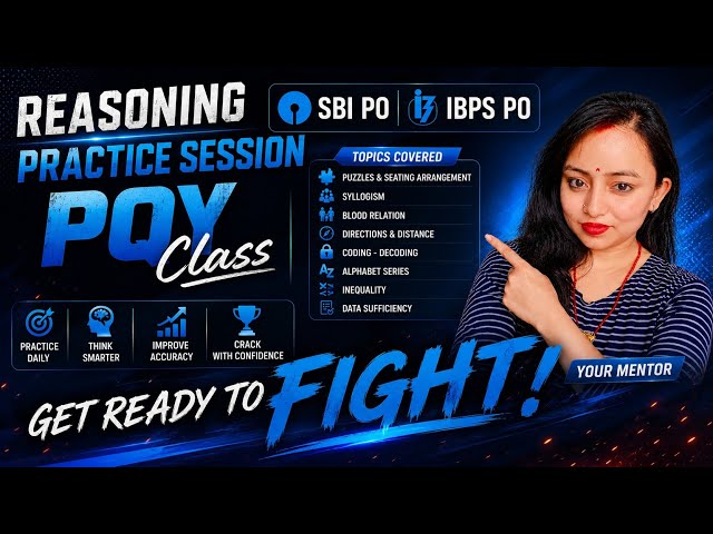 SBI PO&IBPS PO 2026 | PQY| Practice session 🔥🔥🔥🔥 exam based questions 