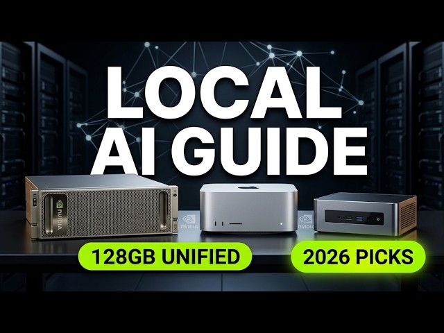 Best Local AI Hardware 2026: DGX Spark vs Mac Studio vs Ryzen AI Max (128GB Buyer's Guide)
