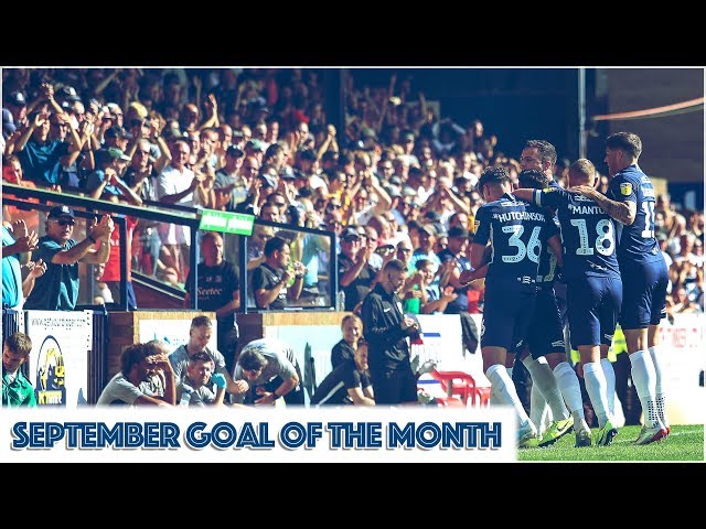 Goal Of The Month - September 2019