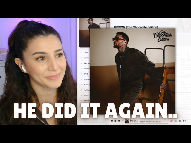 BROWN The Chocolate Edition Reaction | CHRIS BROWN REACTION | Full Album First Time Reaction 🤎🔥