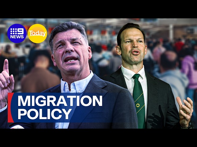Coalition unveils migration plan challenging major parties in race to cut | 9 News Australia