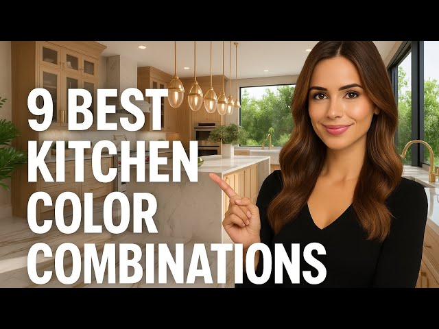 Top 9 Trending Kitchen Cabinet Colors | Best Modern & Timeless Shades!