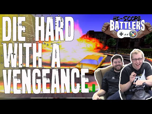 Die Hard Trilogy with a Steering Wheel!! (PS1) | Hi-Score Battlers