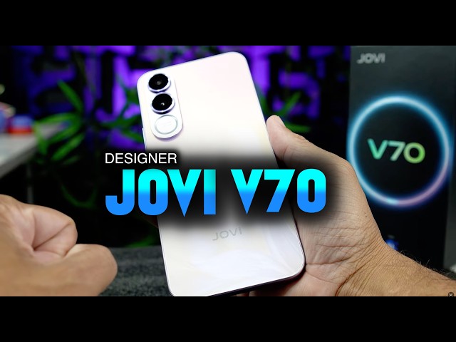 JOVI V70 Designer: O Celular MAIS BONITO de 2026? 🔥 Veja Tudo!