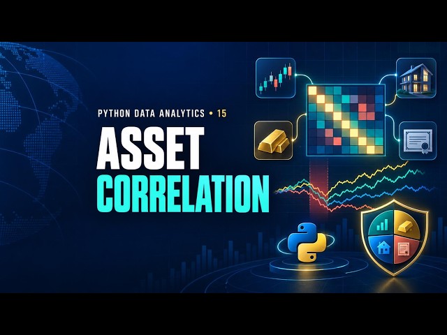 Python Data Analytics #15: Correlation & Diversification Across Real Assets