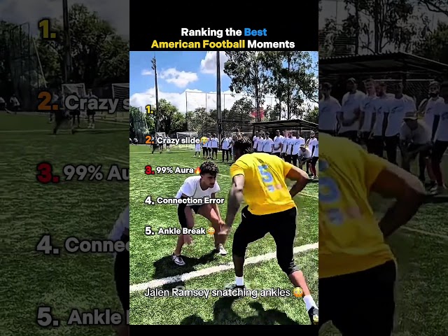 Ranking the Best American Football Moments                   #usa