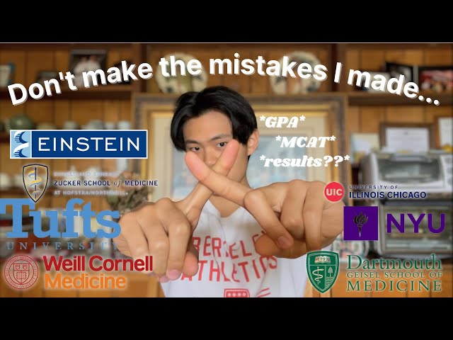 I applied to 37 medical schools...here's how I got in | AMCAS app timeline, results, and tips!