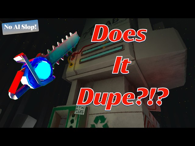 CHAINSAW- Does it Dupe?!? Animal Company VR