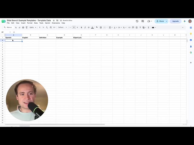 Slide Stencil Images Demo