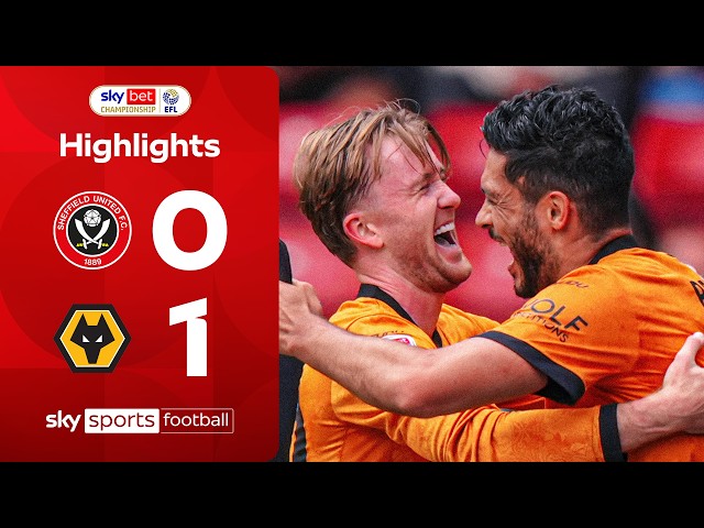 Raúl Jiménez scores dramatic late winner! 🇲🇽 | Sheffield United 0-1 Wolves | EFL Highlights