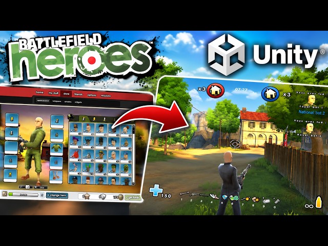 I’M REBUILDING BATTLEFIELD HEROES IN UNITY… AND IT ACTUALLY WORKS!