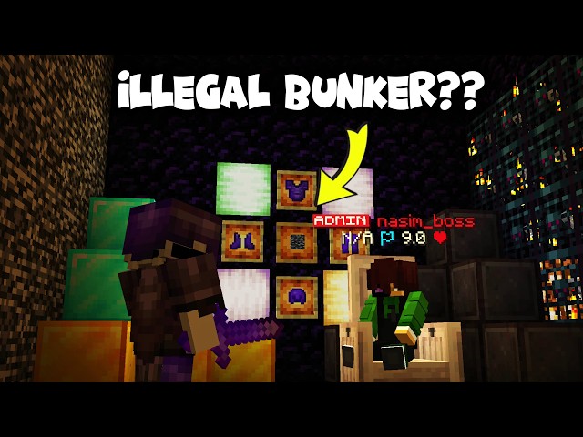 I Found Admin Secret Bunker in this Minecraft Lifesteal SMP..