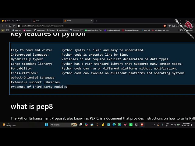 Python lecture 1 | basic | NMD PVT LTD