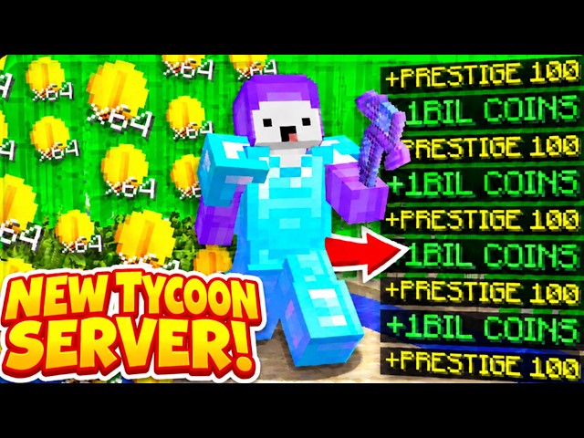 HOW I BECAME THE #1 *RICHEST* GENS TYCOON PLAYER IN 24 HOURS! | 1.20+ New Minecraft Server