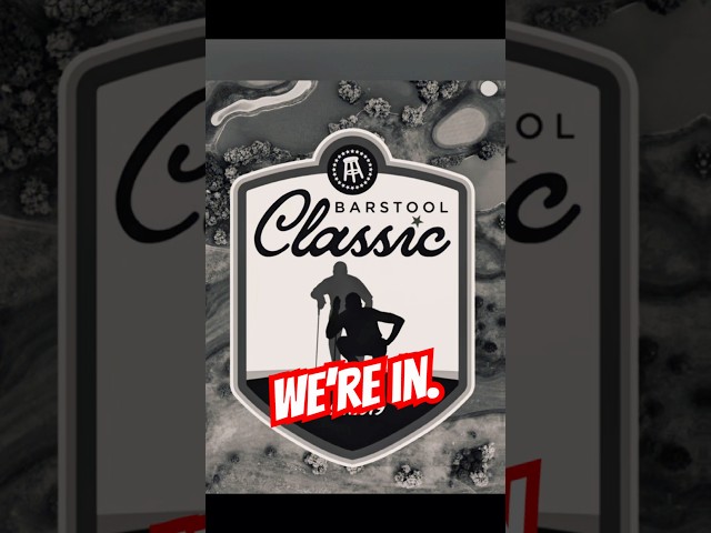 My Brother & I are officially in the Barstool Classic.  We’re comin for it. ⛳️🔥 #golf