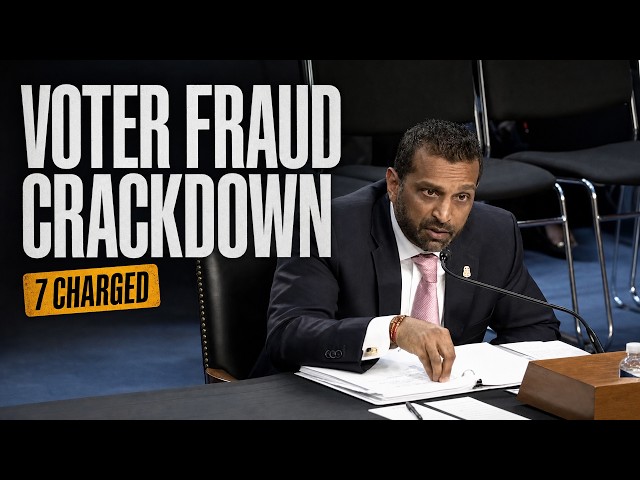 PATEL DESTROYS WELCH, DFW VOTER FRAUD RING BUSTED