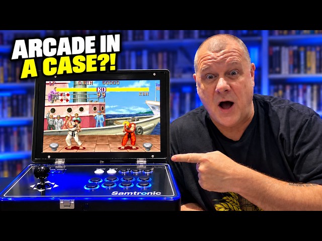 5,000 Games in a Case?! Samtronic Portable Arcade Review