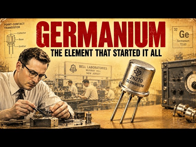 How Germanium Powered the First Transistor Radios Before Silicon Took Over
