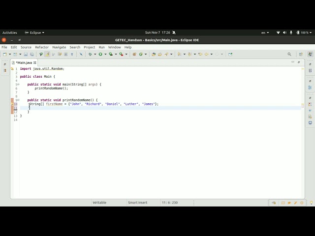 Generate Random String Names in Java | Random Class
