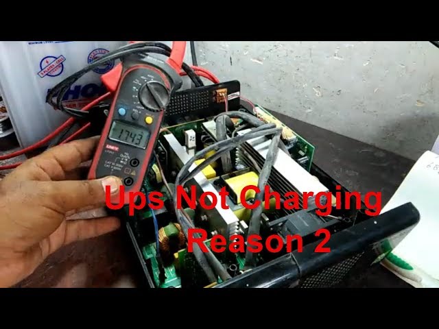 fix ups not charging battery (voltage feedback error) in urdu