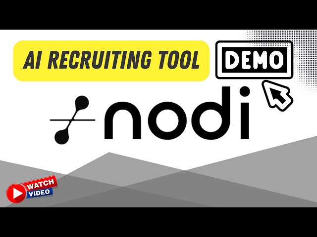 AI Recruiting Software Demo | Nodi