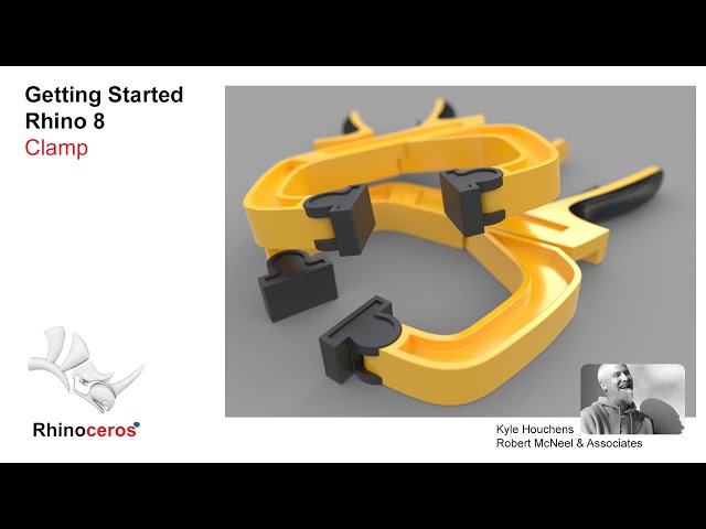 Rhino 8 Getting started- Wood Clamp