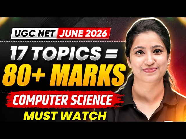 UGC NET Computer Science | UGC NET Computer Science Important Topics | Computer Science UGC NET